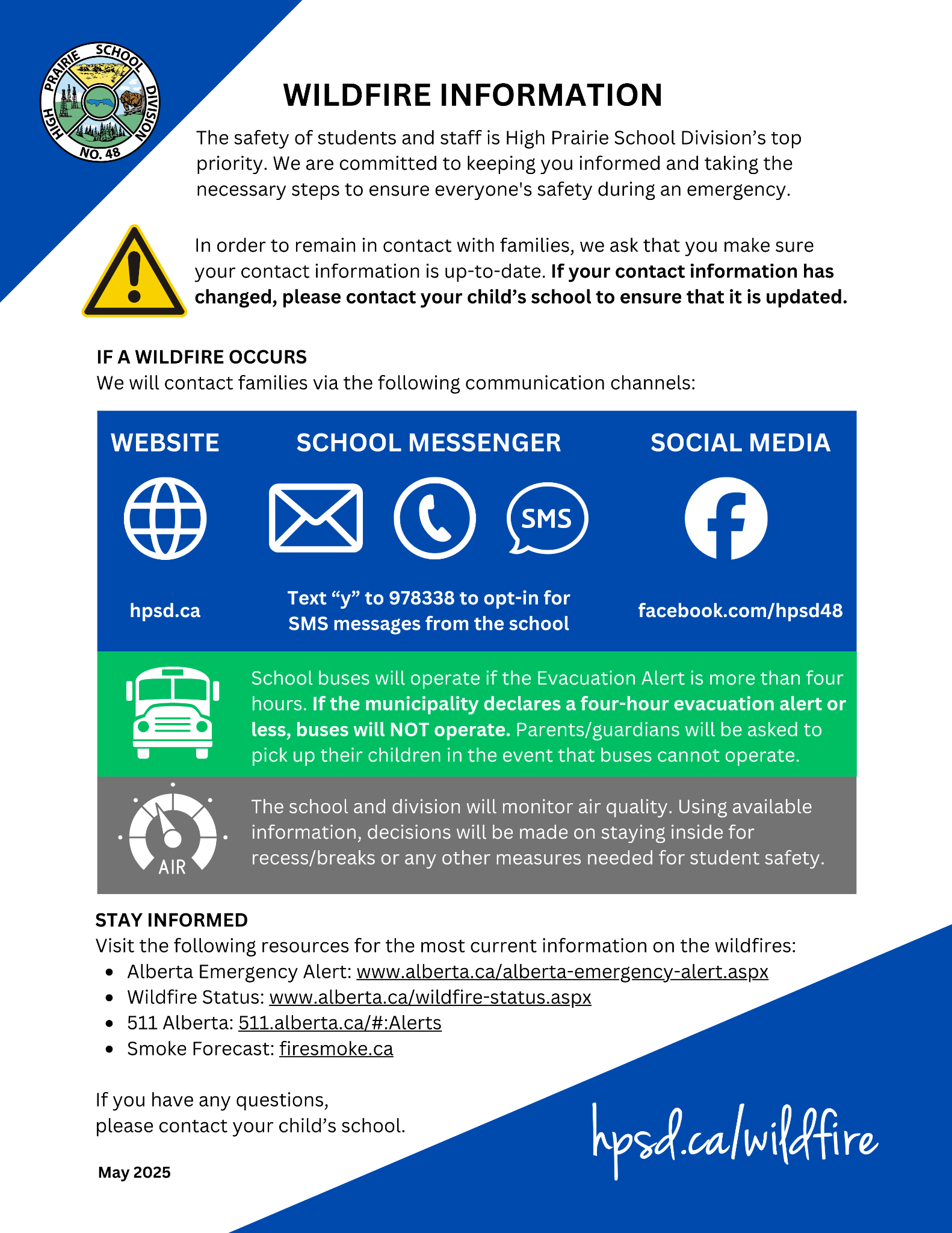 Wildfire Message 2024